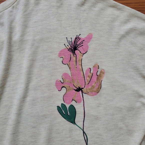 Anthropologie Floreat Oversized Floral Tee - Picture 11 of 12